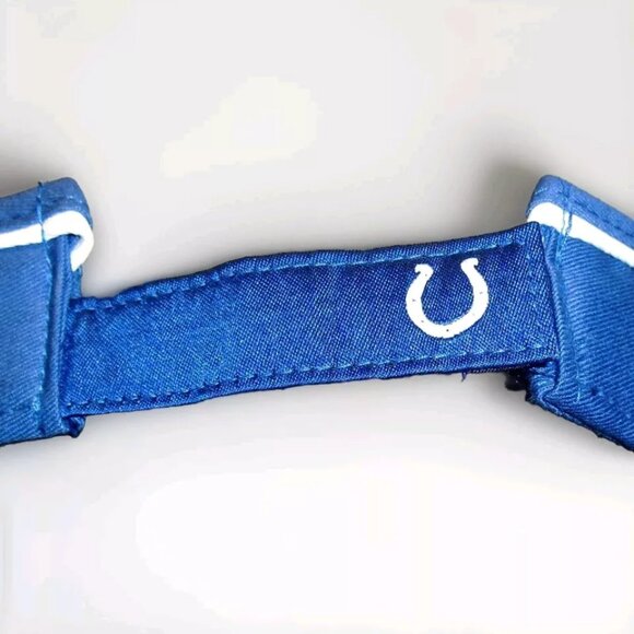 Indianapolis Colts Reebok Mens Adult Blue Visor Hat Cap One Size New Nfl - Picture 3 of 3